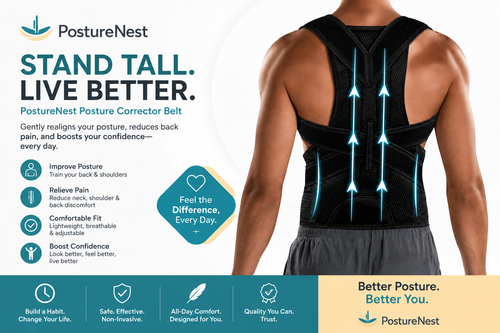 POSTURE NEST BACK SUPPORT AND ALIGNMENT BELT