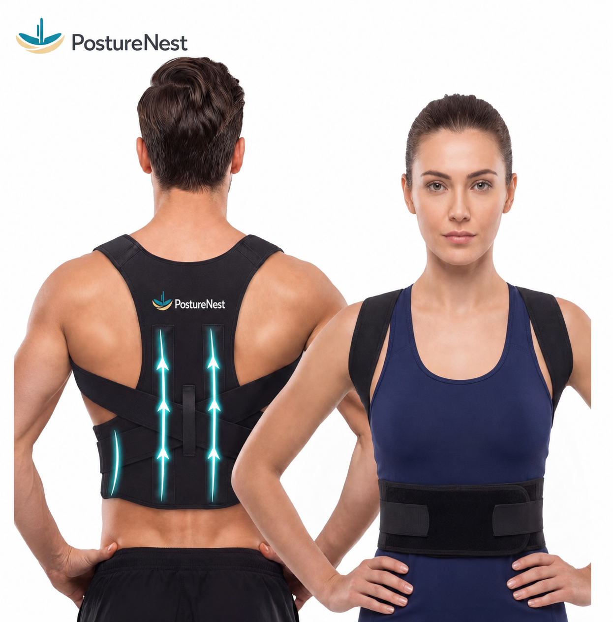 POSTURE NEST BACK SUPPORT AND ALIGNMENT BELT